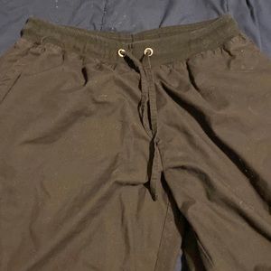 Xl black scrub pants